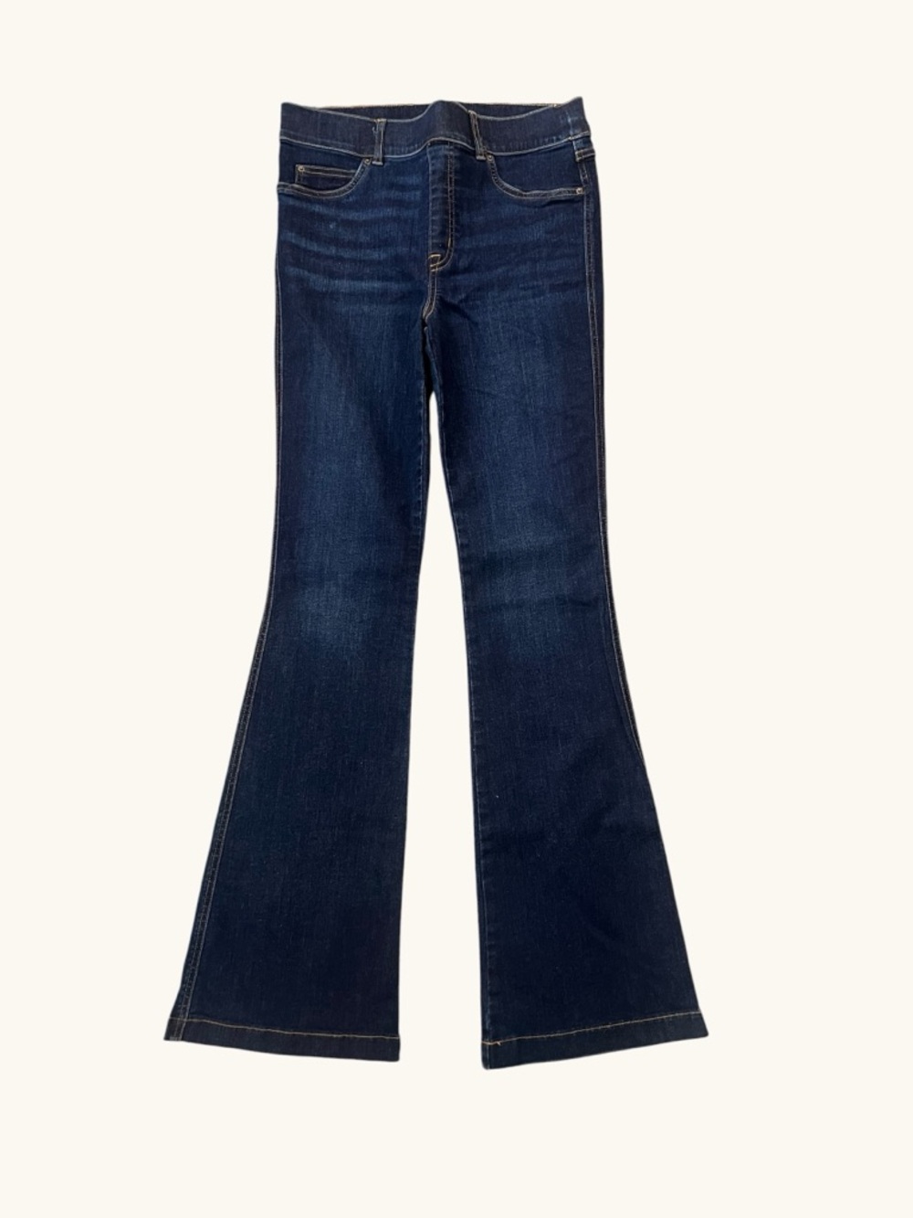 SPANX Dark Blue Flare Jeans